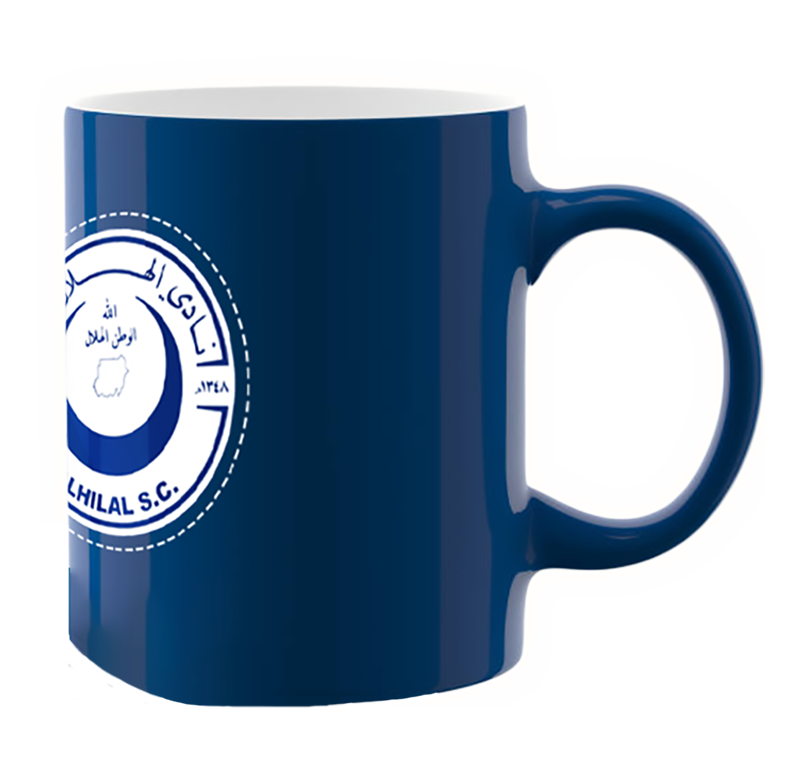 كوب خزفي بشعار نادي الهلال