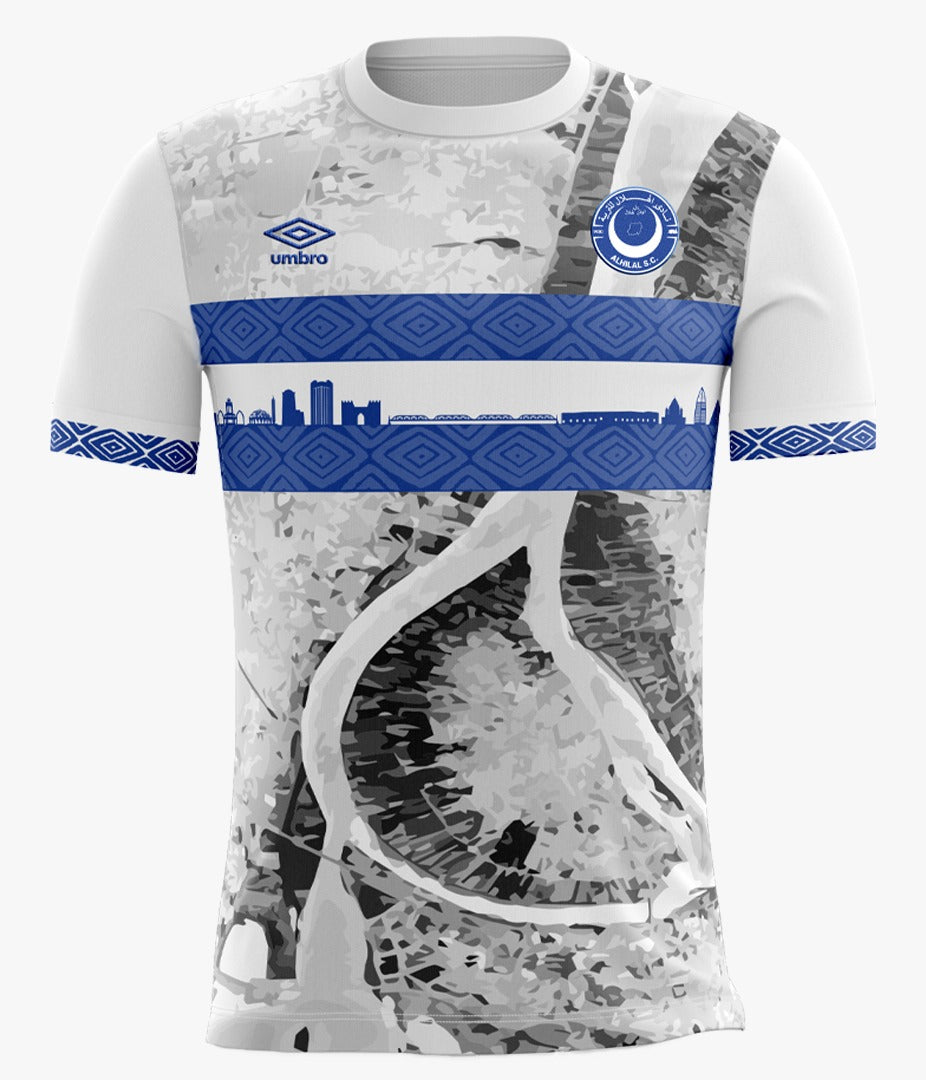 قميص نادي الهلال للجمهور - موسم 2025 - أبيض (رجال)