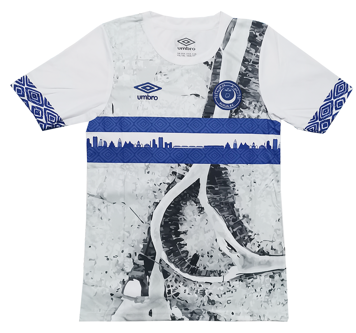 قميص نادي الهلال للجمهور - موسم 2025 - أبيض (رجال)