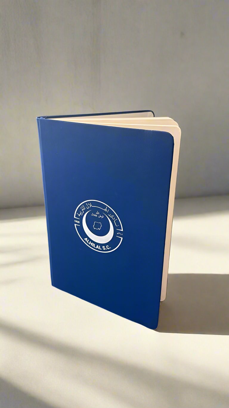 Notebook with Al-Hilal logo