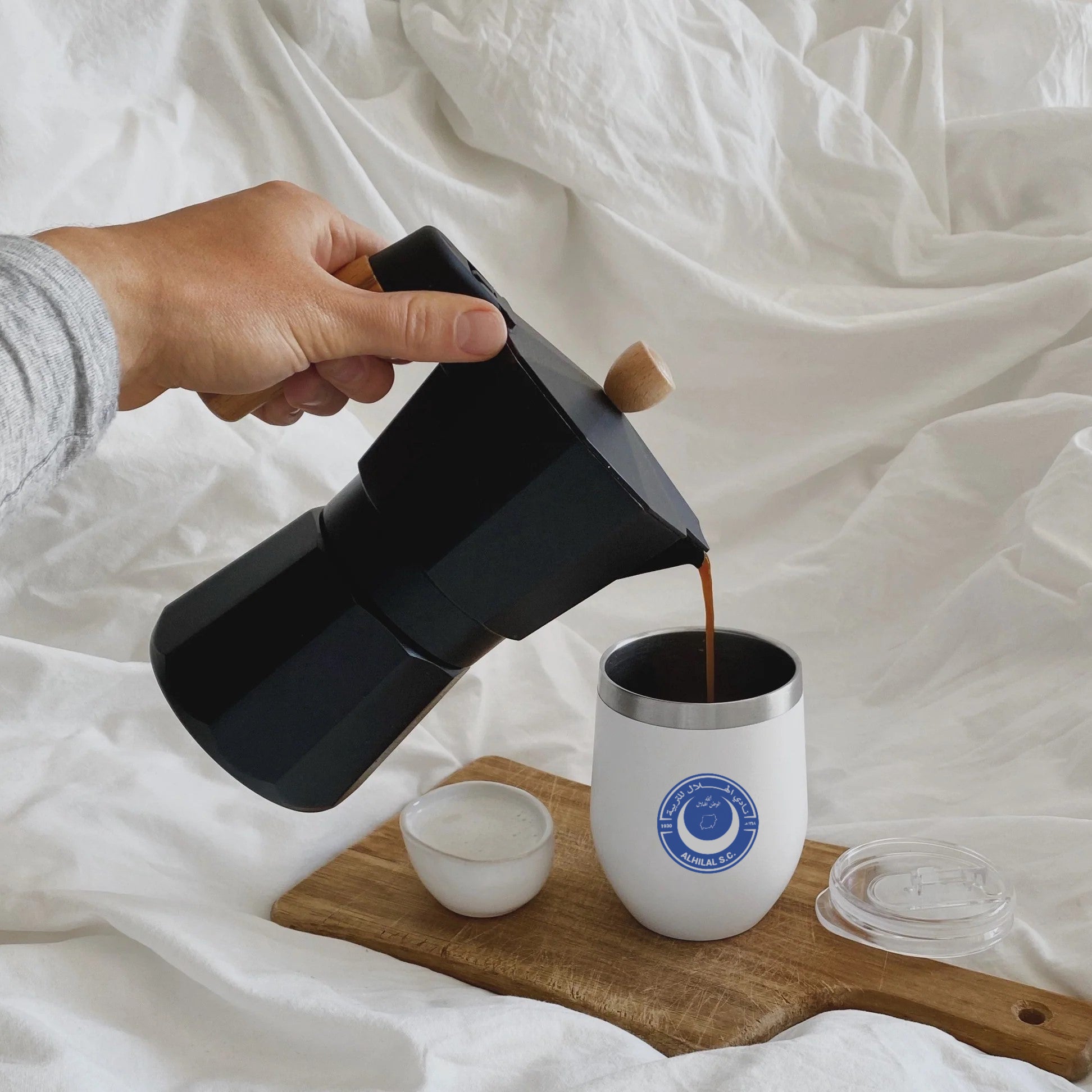 Thermal Cup with Al-Hilal logo